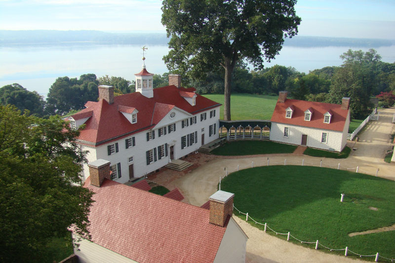 Mt. Vernon aerial view